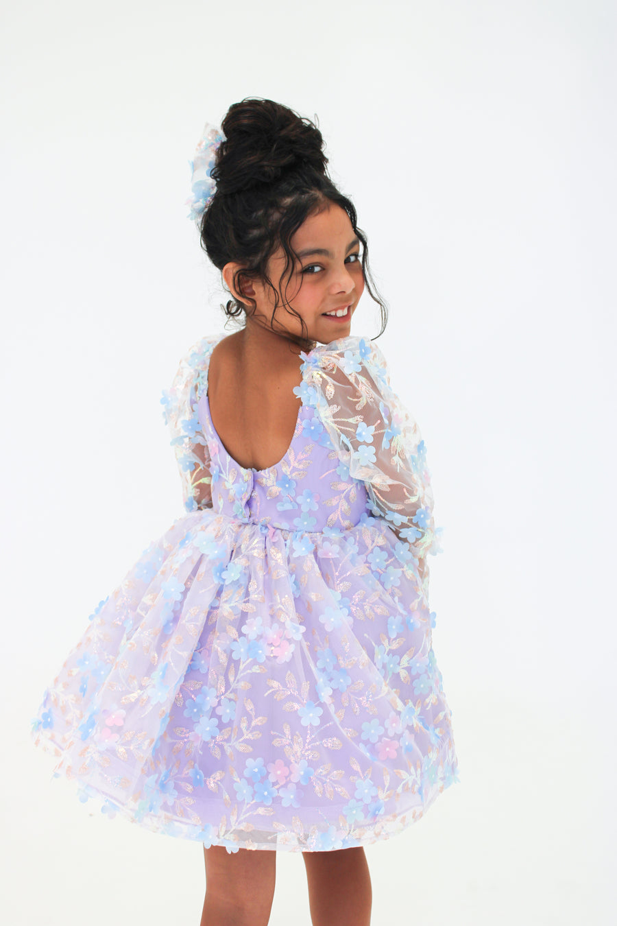 Maddy 3D Floral Dress