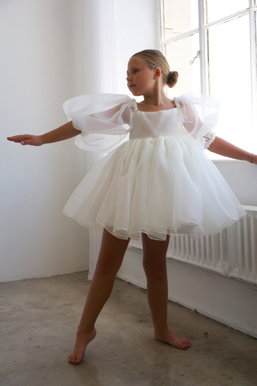 Ivory Flower Girl Dress