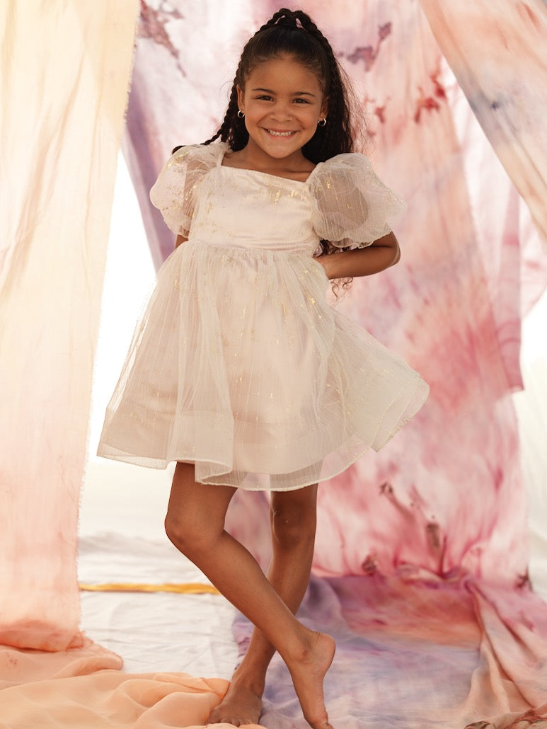 Stardust Rose Gold Dress