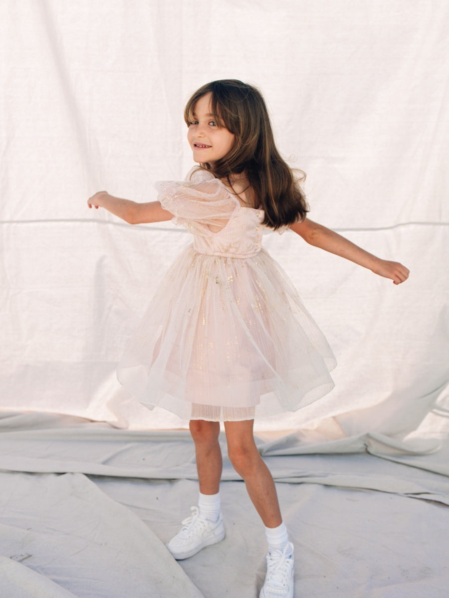 Stardust Rose Gold Dress
